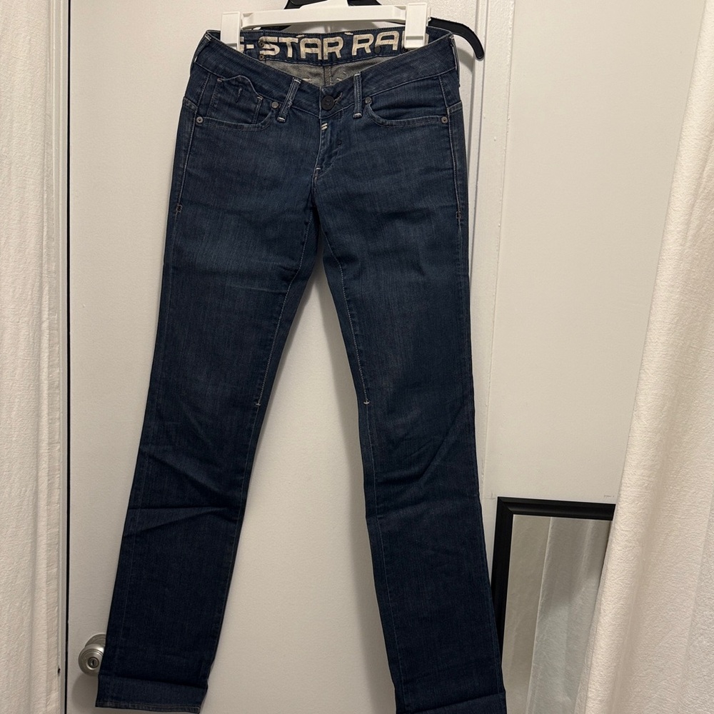 G-Star Women's Deep Indigo Skinny Jeans